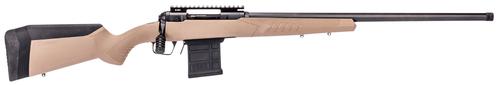 Savage 110 Tactical Desert Left Handed Bolt Action Rifle 57524, 6.5 Creedmoor, 24", Tan Synthetic Stock, Black Finish, 10 Rds