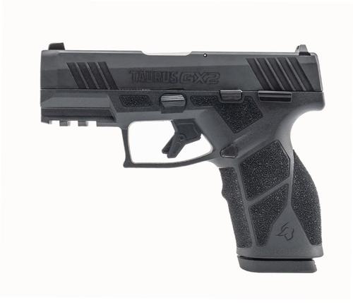 Taurus GX2 Pistol 1-GX2CA931-10, 9mm, 3.38in, Black Polymer Grips, 10 Rds