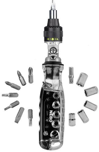 Nebo Tools Ultra 14 in 1 Socket Wrench & Screwdriver (5606)