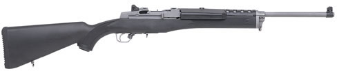 Ruger Mini-30 Rifle 5806, 7.62 X 39mm, 18.5", Semi-Auto, Black Syn Stock, Stainless Finish, 4 Rds