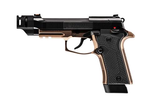 Beretta 80X Cheetah Tactical Urban Launch Pistol, 380 ACP, 4.4", Comped, Black & Bronze Finish, 15 Rd