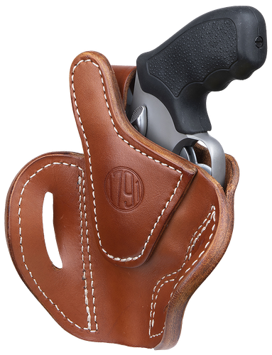 1791 Gunleather Thumbreak Revolver Holster, Classic Brown, Right Hand, Size 2S (RVHX2SCBRR)