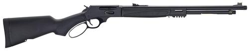 Henry X Lever Action Rifle H009X360BH, 360 Buckhammer, 21.37", Stainless Receiver, Black Fixed Stock, 5 Rds