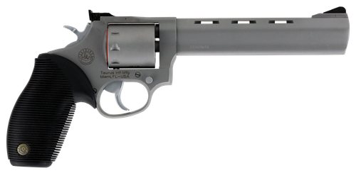 Taurus M992 Tracker DA/SA Revolver 2992069, 22 Long Rifle/22 Magnum, 6.5 in, Black Grip, Stainless Finish, 9 Rd