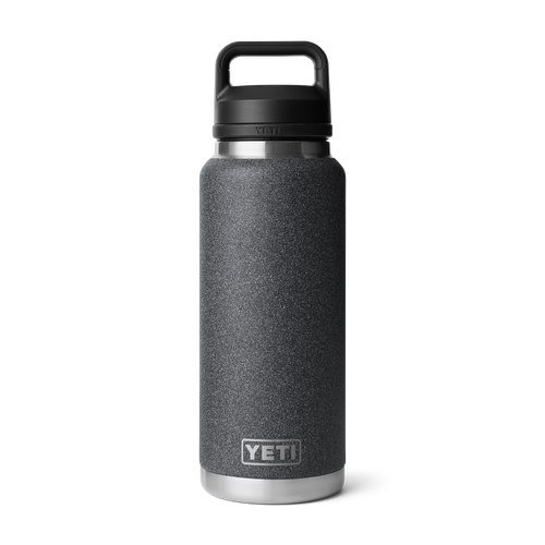 Yeti Rambler Bottle 36oz Bottle W/ Chug Cap, Black Stone (21071507598)