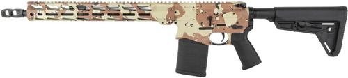Ruger SFAR Semi-Auto Rifle 5623, 308 Win/7.62 NATO, 16.10", Black Magpul Grips & Stock, Desert Storm Chocolate Chip Camo Finish, 20 Rds