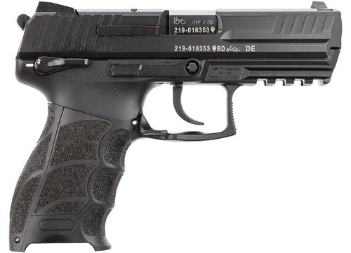 Heckler & Koch P30S V3 MA* Pistol 81000129, 40 S&W, 3.85", Black w/Interchangeable Backstrap Grips, Black Finish, 10 Rds