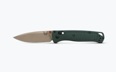 Benchmade Bugout Folding Knife w/Tan Stainless Drop Point Plain Edge (535TN-2601)