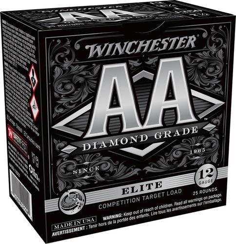 Winchester AA Diamond Grade Elite Trap Shotshells AADG207, 20 Gauge, 2-3/4", 7/8 oz, 1300 fps, #7.5 Lead Shot, 25 Rds/box