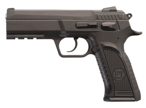 EAA Defiant Force Plus Pistol TFFORCEP9, 9mm Luger, 4.40in, Serrated Steel Slide & Polymer Grips, Black Finish, 16 Rds