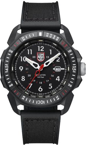 Luminox ICE-SAR Arctic Watch XL.1001 Black Dial, White Figures, 46mm Black Rubber/Textile Band