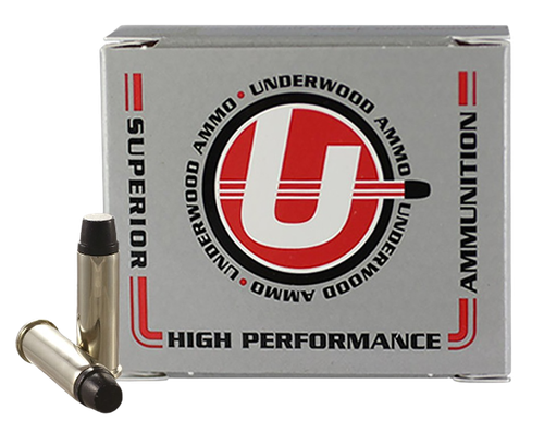 Underwood Pistol Ammunition, 38 Special, Hard Cast, 158 GR, 1250 fps, 20 Rd/bx
