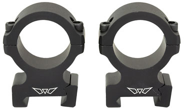 Warne V602M Vapor Horizontal Rings, 1", High, Matte Black