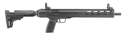 Ruger LC Carbine State Compliant Mdl Rifle, 5.7x28, 16.25" Fluted/Non-Threaded BBL, Synthetic Fixed Stock, 10 Rds