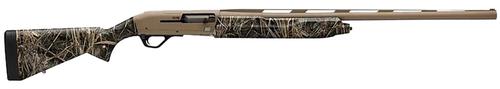 Winchester Repeating Arms SX4 Hybrid Hunter Shotgun 511304392, 12 Gauge, 28", 3" Chmbr, FDE Cerakote Barrel/Rec, Realtree Max-7 Furniture, TruGlo Fiber Optic Sight