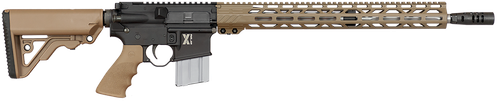 Rock River LAR-15M X-1 Semi-Auto Rifle, 223 Wylde, 18", Tan, Adjustable Stock, 20 Rds