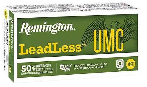 Remington UMC Pistol Ammunition R23809, 9mm, 100 gr, 50 Rd/Bx