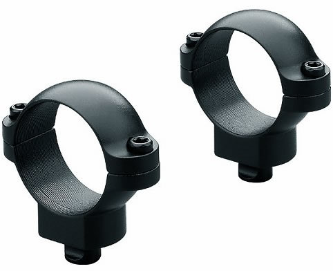 Leupold Quick Release Rings 49979, High, 1", Matte Black