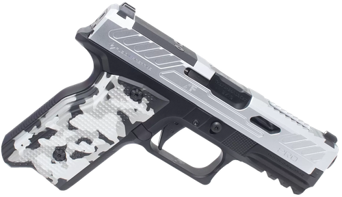 Fusion XF Pro Optic Ready Pistol XF9C, 9mm Luger, 4in, Interchangeable Panels, Chrome Finish, 15 Rds
