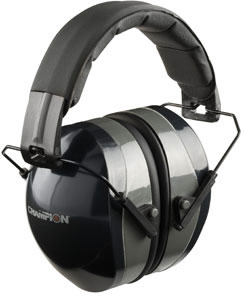 Champion Black Earmuffs 27 dB (40970)