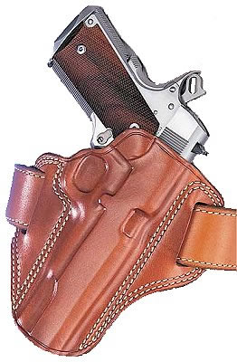 Galco Combat Master Tan Belt Holster w/Open Muzzle Fits CZ75 CM222