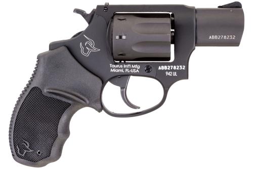 Taurus 942 Ultra-Lite Rimfire Revolver 2942021UL, 22 LR, 2", Black Polymer Grip, Matte Black Finish, 8 Rd