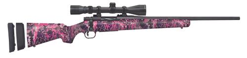 Mossberg & Sons Patriot Super Bantam Youth Bolt Action Rifle 28144, 7mm-08 Rem, 20", Muddy Girl Camo Stock, 5 Rds