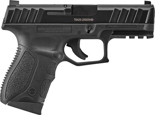 Stoeger STR-9C Compact Pistol 31730, 9mm, 3.8", Synthetic Grips, Black Finish, Quick Read 3-Dot Sight, 13 Rds