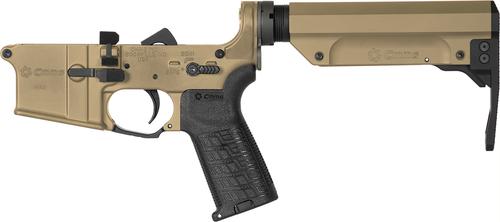 CMMG Resolute MK4 55CA3BE-CT Complete Lower Receiver with CMMG Rip Stock, Coyote Tan Finish