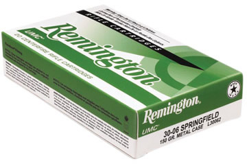 Remington UMC Rifle Ammunition L223R8, 223 Remington, Jacketed Hollow Point (JHP), 50 GR, 3425 fps, 20 Rd/bx
