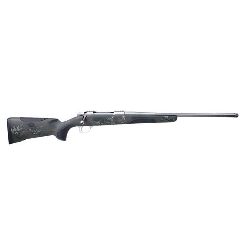 Sako 90 L Finnlight Bolt-Action Rifle JRS90FIN37022, 7mm Rem Mag, 22", Stainless/Fluted Barrel, Green Textured Adj. Stock, 4+1