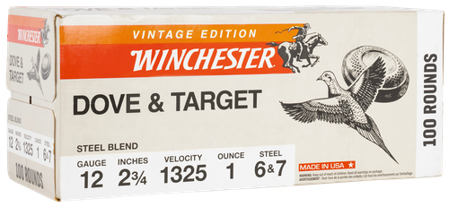 Winchester Super X, 12 Gauge, 2-3/4", 1 oz, 6/7 Shot, 100 Rd/bx