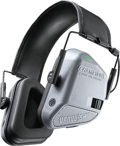 Champion Vanquish Electronic Hearing Protection for Adults (40978) Gray
