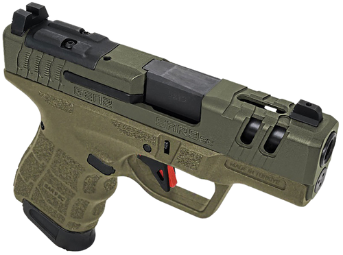 SAR USA SAR9 SC Gen2 Pistol SAR9SCG2OD, 9mm Luger, 3.30in, OD Green Polymer Frame & Grips, OD Green Finish, 15 Rds