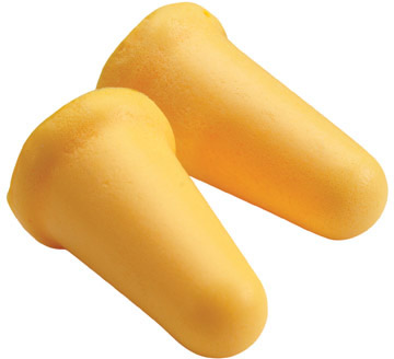 Champion Molded Foam Orange Earplugs Single Pair (40959)
