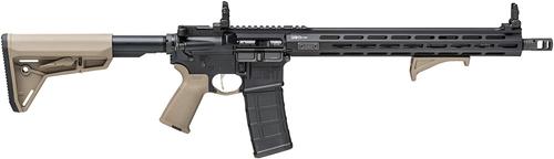 Springfield Saint Victor Semi-Auto Rifle STV916556FP, 5.56 NATO, 16", FDE Magpul Furniture, Flip-Up Sights, 30 Rds