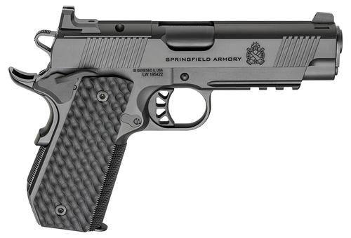 Springfield 1911 TRP AOS Optic Ready Pistol PC9124LRCCAOS, 45 ACP, 4.25in, VZ Hydra G10, Black Cerakote Finish, 7 Rds