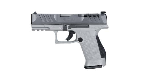 Walther PDP Compact Optic Ready Pistol 2871912, 9mm, 4in, Grey Polymer Frame Grips, 10 Rds