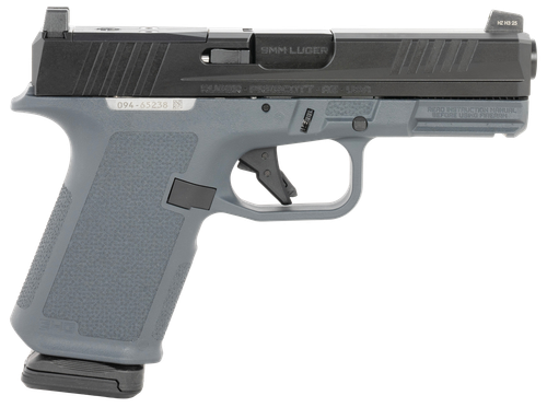 Ruger RXM Pistol 19425, 9mm, 4 in, Magpul EHG Dark Gray Frame, Nitride Slide, Optics Ready, 15 Rd