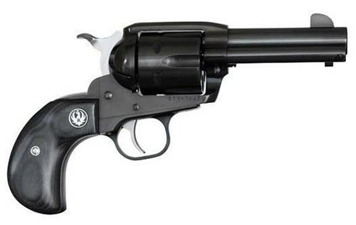 Ruger Vaquero Birds Head Revolver 5153, 45 Colt, 3-3/4 in, Black Laminate Grip, Blue Finish, 6 Rd