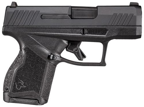 Taurus GX4 Micro-Compact Pistol 1-GX4M931-10CK7, 9mm Luger, 3.06in, Black Polymer Frame w/ Interchangeable Backstrap Grips, Black Finish, 10 Rds
