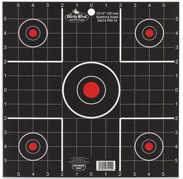 Birchwood Dirty Bird Sight-In Target 12-Pack (35212)
