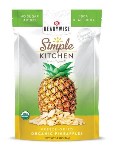 ReadyWise Emergency Food, Freeze-Dried Pineapple