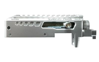 Tactical Solutions X-Ring VR Gen 2 Takedown Reciever XRA2TD-SIL, 22 Long Rifle, Silver Finish