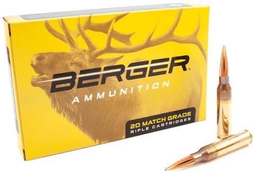 Berger Hunting 7MM PRC, 195 Grain, Elite Hunter, Hybrid Hollow Point Boat Tail, 2800 FPS, 20 Rd/bx