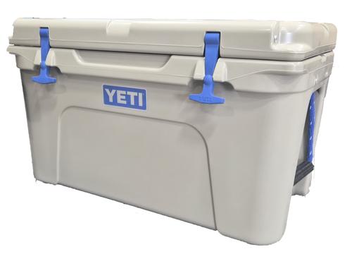 Yeti Tundra Series Cooler45 Quarts, Tan and Blue