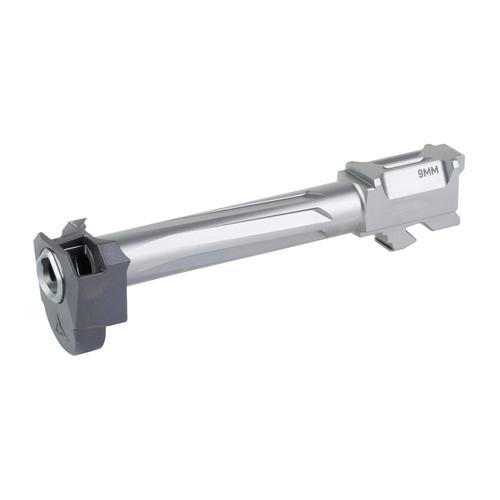 RADIAN Weapons Afterburner + Ramjet Barrel / Compensator For Glock 17 Gen 5, Black/Gray DLC Finish