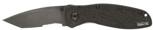 Kershaw Blur Folding Knife w/Partially Serrated Edge 1670BLKST
