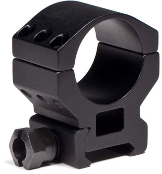 Vortex Tactical Ring Weaver Style TRH, 30mm, High, Matte Black