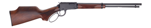 Henry H1 Sporter Carbine Lever Action Rifle, 22 LR, 18.5", Walnut Monte Carlo Stock, Black Metal Finish, 15 Rds